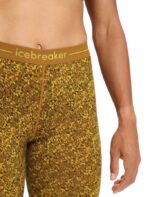 Icebreaker Women Merino 200 Oasis Thermal Leggings Lichen Z04NXR866 Clothing Silent Gold/Clove - Image 4