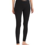 Icebreaker Women Merino 200 Oasis Thermal Leggings Z04NXR565 Clothing Black