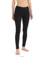 Icebreaker Women Merino 200 Oasis Thermal Leggings Z04NXR565 Clothing Black