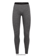 Icebreaker Women Merino 200 Oasis Thermal Leggings Z04NXR566 Clothing Gritstone Heather - Image 7