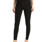 Icebreaker Women Merino 260 Tech High Rise Thermal Leggings Z04NXR577 Clothing Black