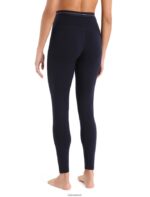 Icebreaker Women Merino 260 Tech High Rise Thermal Leggings Z04NXR578 Clothing Midnight Navy - Image 2