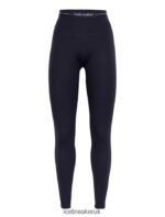 Icebreaker Women Merino 260 Tech High Rise Thermal Leggings Z04NXR578 Clothing Midnight Navy - Image 6