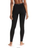 Icebreaker Women Merino 260 Tech Thermal Leggings Z04NXR562 Clothing Black - Image 2