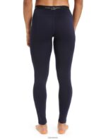 Icebreaker Women Merino 260 Tech Thermal Leggings Z04NXR563 Clothing Midnight Navy - Image 2