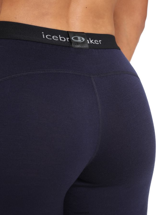 Icebreaker Women Merino 260 Tech Thermal Leggings Z04NXR563 Clothing Midnight Navy - Image 5