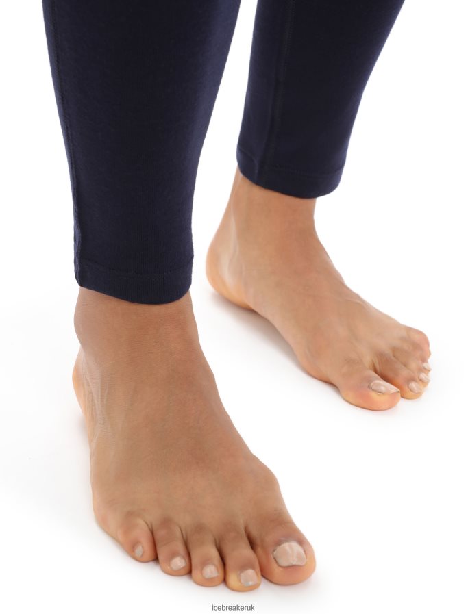 Icebreaker Women Merino 260 Tech Thermal Leggings Z04NXR563 Clothing Midnight Navy - Image 6