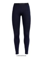 Icebreaker Women Merino 260 Tech Thermal Leggings Z04NXR563 Clothing Midnight Navy - Image 7