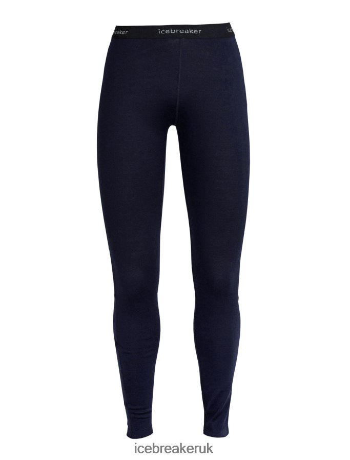 Icebreaker Women Merino 260 Tech Thermal Leggings Z04NXR563 Clothing Midnight Navy - Image 7