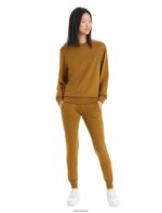 Icebreaker Women Merino Crush Long Sleeve Sweatshirt Z04NXR905 Clothing Clove - Image 3