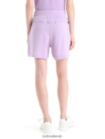Icebreaker Women Merino Crush Shorts Z04NXR741 Clothing Purple Gaze - Image 2