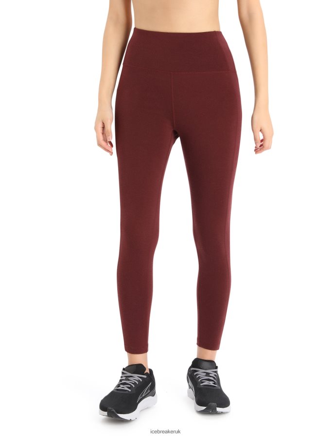 icebreaker_women_merino_fastray_high_rise_tights_z04nxr907_clothing_espresso.jpg Icebreaker Women Merino Fastray High Rise Tights Z04NXR907 Clothing Espresso - Image 1