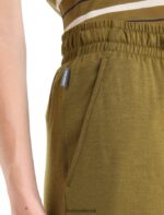 Icebreaker Women Merino Granary Culottes Z04NXR735 Clothing Algae - Image 4