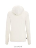 Icebreaker Women Merino Granary Long Sleeve Zip Hoodie Z04NXR717 Clothing Chalk - Image 10
