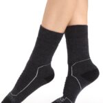 Icebreaker Women Merino Hike+ Heavy Crew Socks Z04NXR789 Accessories Jet Heather