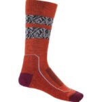 Icebreaker Women Merino Hike+ Light Crew Socks Natural Summit Z04NXR787 Accessories Vibrant Earth Heather/Go Berry