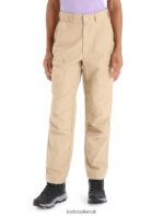 Icebreaker Women Merino Hike Pants Z04NXR744 Clothing Sand