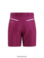 Icebreaker Women Merino Hike Shorts Z04NXR746 Clothing Go Berry - Image 9