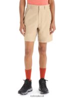 Icebreaker Women Merino Hike Shorts Z04NXR747 Clothing Sand