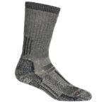 Icebreaker Women Merino Mountaineer Mid Calf Socks Z04NXR791 Accessories Jet Heather/Espresso