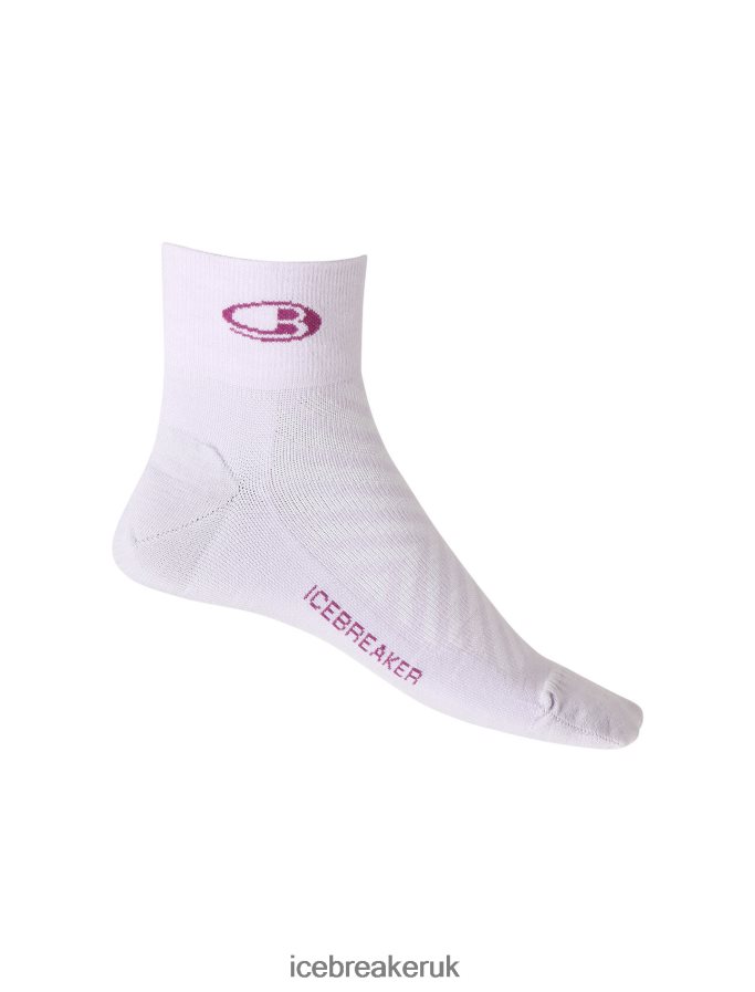 Icebreaker Women Merino Run+ Ultralight Mini Socks Z04NXR770 Accessories Purple Gaze/Go Berry - Image 4