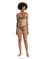 Icebreaker Women Merino Siren Bikini Briefs Z04NXR503 Clothing Loden - Image 3