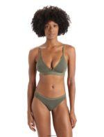 Icebreaker Women Merino Siren Bra Z04NXR911 Clothing Loden