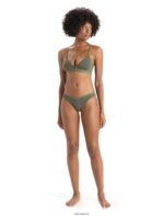 Icebreaker Women Merino Siren Bra Z04NXR911 Clothing Loden - Image 3