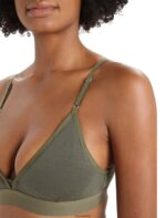 Icebreaker Women Merino Siren Bra Z04NXR911 Clothing Loden - Image 4