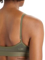 Icebreaker Women Merino Siren Bra Z04NXR911 Clothing Loden - Image 6