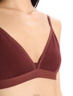 Icebreaker Women Merino Siren Bra Z04NXR913 Clothing Espresso - Image 5