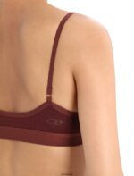 Icebreaker Women Merino Siren Bra Z04NXR913 Clothing Espresso - Image 6
