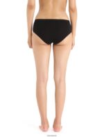 Icebreaker Women Merino Siren Hipkini Briefs Z04NXR513 Clothing Black - Image 2