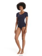Icebreaker Women Merino Siren Hipkini Briefs Z04NXR515 Clothing Midnight Navy - Image 3