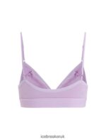 Icebreaker Women Merino Siren Padded Bra Z04NXR511 Clothing Purple Gaze - Image 8
