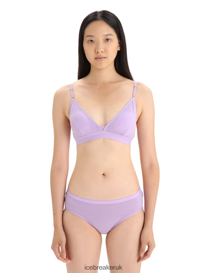 icebreaker_women_merino_siren_padded_bra_z04nxr511_clothing_purple_gaze.jpg Icebreaker Women Merino Siren Padded Bra Z04NXR511 Clothing Purple Gaze - Image 1