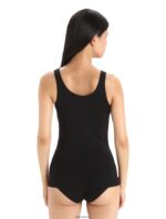Icebreaker Women Merino Siren Tank Top Z04NXR528 Clothing Black - Image 2