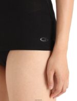 Icebreaker Women Merino Siren Tank Top Z04NXR528 Clothing Black - Image 5