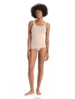 Icebreaker Women Merino Siren Tank Top Z04NXR533 Clothing Praline - Image 3