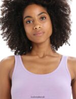 Icebreaker Women Merino Siren Tank Top Z04NXR534 Clothing Purple Gaze - Image 4