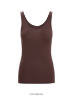 Icebreaker Women Merino Siren Tank Top Z04NXR535 Clothing Umber - Image 6