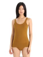 Icebreaker Women Merino Siren Tank Top Z04NXR916 Clothing Clove