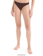 Icebreaker Women Merino Siren Thong Z04NXR522 Clothing Umber