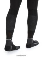 Icebreaker Women Merino Ski+ Light Over the Calf Socks Z04NXR785 Accessories Black - Image 2