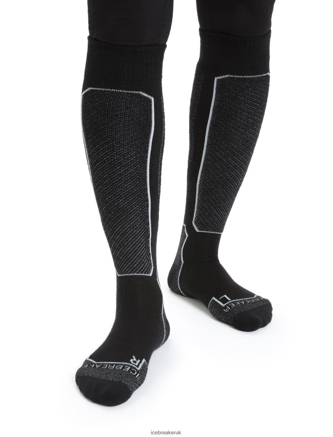 icebreaker_women_merino_ski_light_over_the_calf_socks_z04nxr785_accessories_black.jpg Icebreaker Women Merino Ski+ Light Over the Calf Socks Z04NXR785 Accessories Black - Image 1