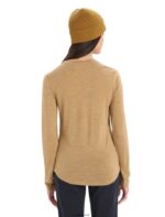 Icebreaker Women Merino Sphere II Long Sleeve T-Shirt Z04NXR900 Clothing Clove Heather - Image 2