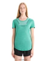 Icebreaker Women Merino Sphere II Short Sleeve T-Shirt Hitt Z04NXR672 Clothing Fresh Heather