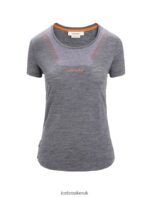 Icebreaker Women Merino Sphere II Short Sleeve T-Shirt Hitt Z04NXR673 Clothing Midnight Navy Heather - Image 6