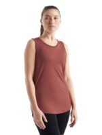 Icebreaker Women Merino Sphere II Tank Z04NXR807 Clothing Grape
