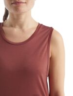 Icebreaker Women Merino Sphere II Tank Z04NXR807 Clothing Grape - Image 5